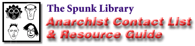 Anarchist contact list and resource guide