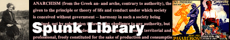 Spunk Library - Anarchy, anarchist, and alternative materials